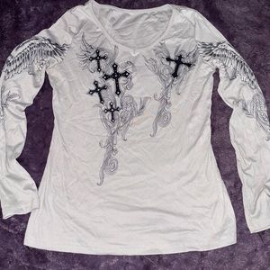 Women's Y2K Fashion Long Sleeve Tee